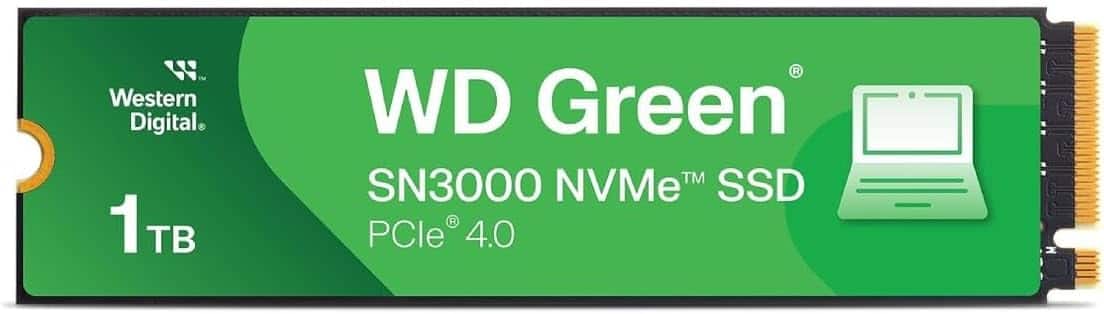 Sandisk SSD Wd Green SN3000 1 TB NVME