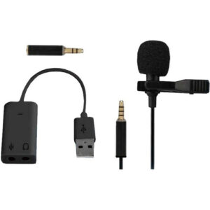 Vivitar USB Mini Lavalier Streaming Microphone