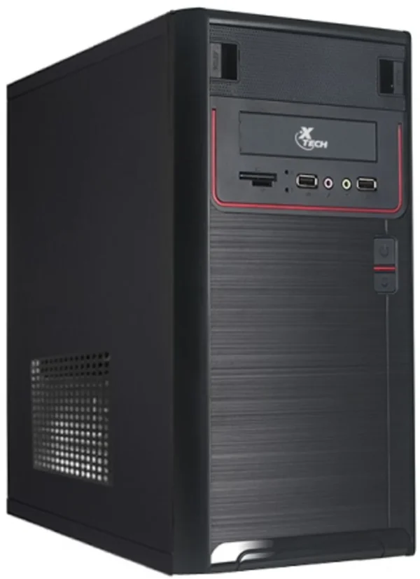 yffy80qkb5v9uk3gaio7rystmh9v.webp Xtech Gabinete Micro ATX XTQ-100 Fuente 600W Integrada