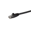 StarTech.com 1m Black Snagless Cat6 Utp Patch Cable