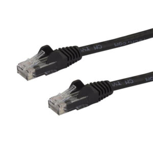 StarTech.com 1m Black Snagless Cat6 Utp Patch Cable