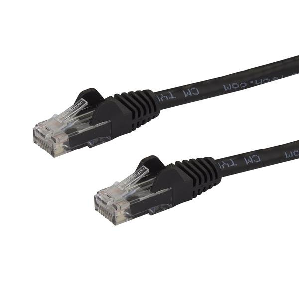 StarTech.com 1m Black Snagless Cat6 Utp Patch Cable