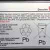 Apc Replacement Battery Cartridge #140