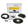 StarTech.com Adaptador Hub USB A 2x Serial DB9 Ftdi