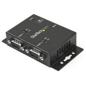 StarTech.com Adaptador Hub USB A 2x Serial DB9 Ftdi