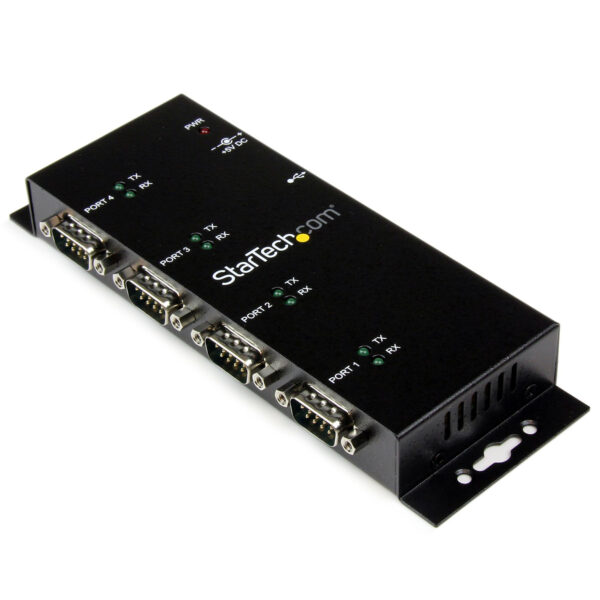 StarTech.com Hub USB A Serial DB9 4 Puertos StarTech.com Hub USB A Serial DB9 4 Puertos