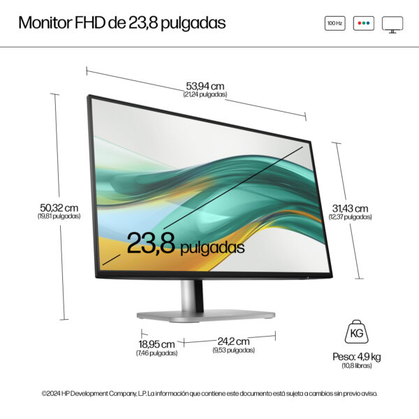 HP S5 Pro 524PF Fhd Mntr Us HP S5 Pro 524PF Fhd Mntr Us