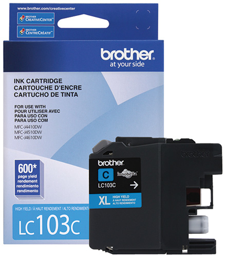 Brother Cartucho De Tinta LC103C Cian