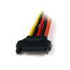 StarTech.com 6in Latching SATA Power Y Splitter
