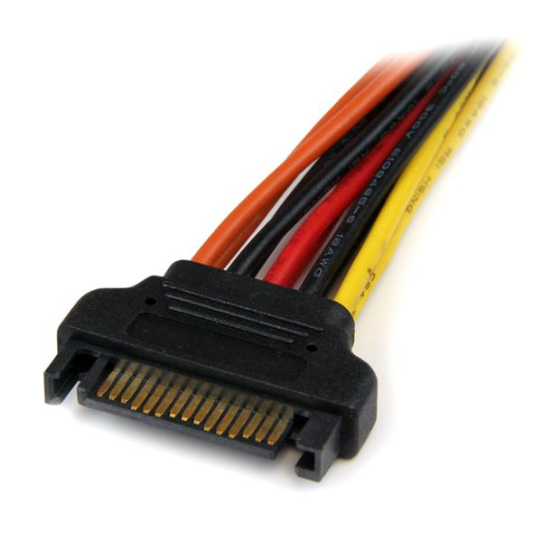 StarTech.com 6in Latching SATA Power Y Splitter