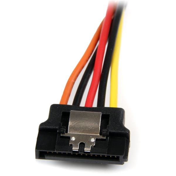 StarTech.com 6in Latching SATA Power Y Splitter