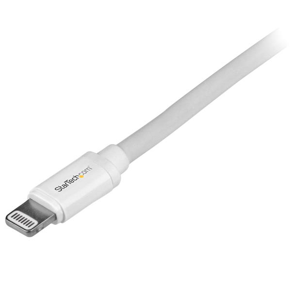 StarTech.com 2m White 8-pin Lightning To USB Cable