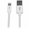 StarTech.com 2m White 8-pin Lightning To USB Cable