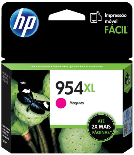 Cartucho Tinta HP 954XL Magenta 1600 Pág