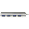 StarTech.com Hub Ladrón USB 3.0 de 4 Puertos - Hub Concentrador USB-A - Alimentado por el Bus - 5Gbps - Hub USB Portátil - Carcasa Resistente