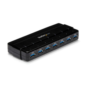 StarTech.com 7 Port Superspeed USB 3.0 Hub W/ Adapter