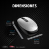 HP Mouse 240 Empire Rojo Bluetooth