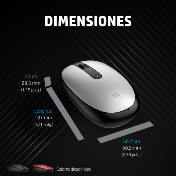 HP Mouse 240 Empire Rojo Bluetooth