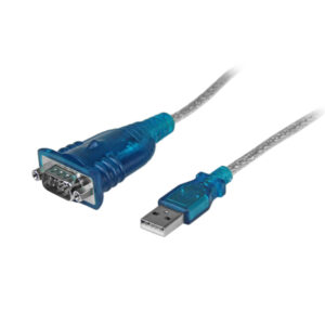 StarTech.com 1 Port USB To RS232 DB9 Serial Adapter