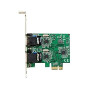 StarTech.com 2 Port Gigabit Pci Express Network Card