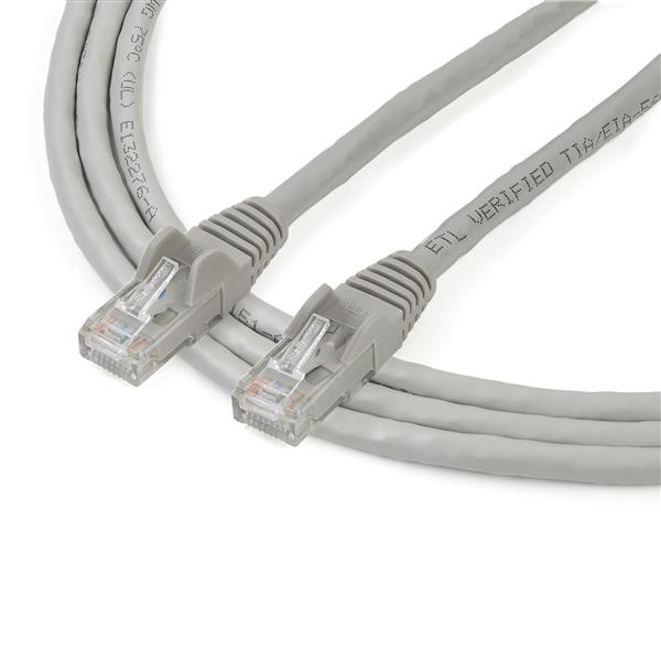 StarTech.com 2m Gray Snagless Utp Cat6 Patch Cable