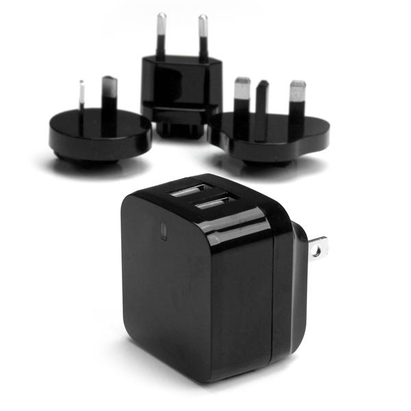 StarTech.com Dual Port USB Wall Charger 17W 3.4A