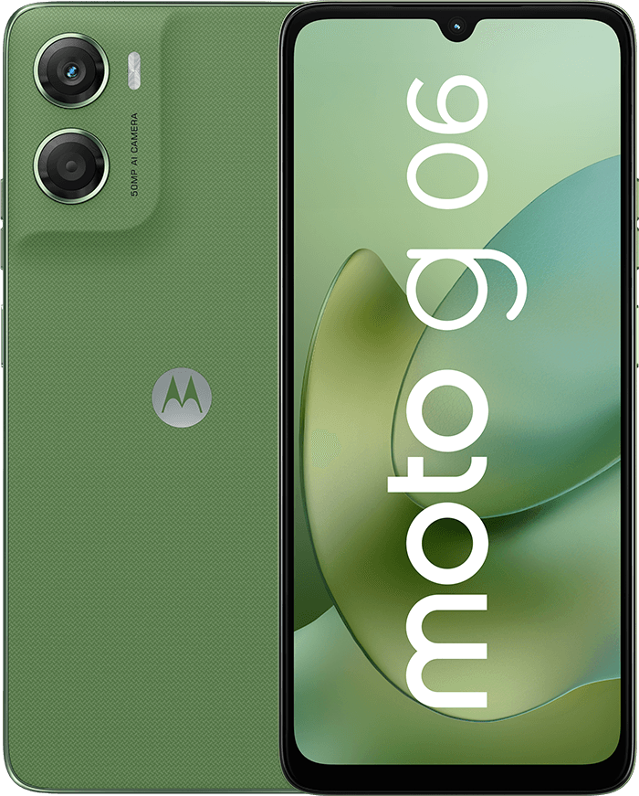 Motorola Moto G06 256GB + 4 Verde