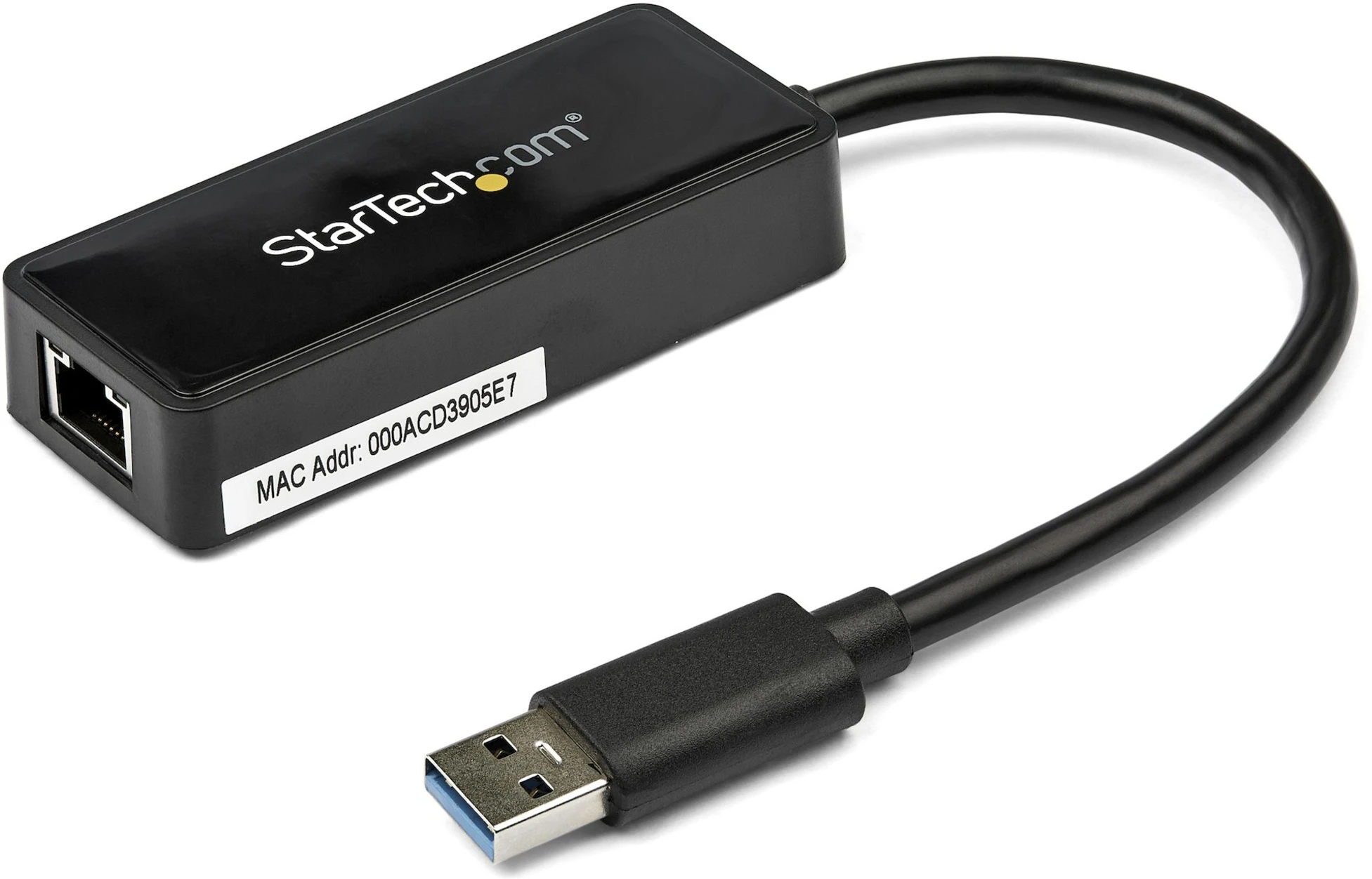 StarTech.com Gigabit USB 3.0 NIC - Black Gigabit