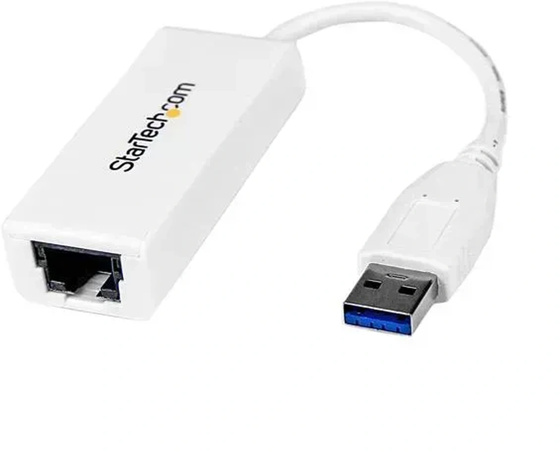 StarTech.com USB 3.0 To Ethernet Adapter - White