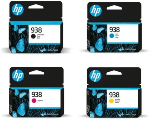 HP 938 Cyan Original Ink Cartridge HP 938 Cyan Original Ink Cartridge