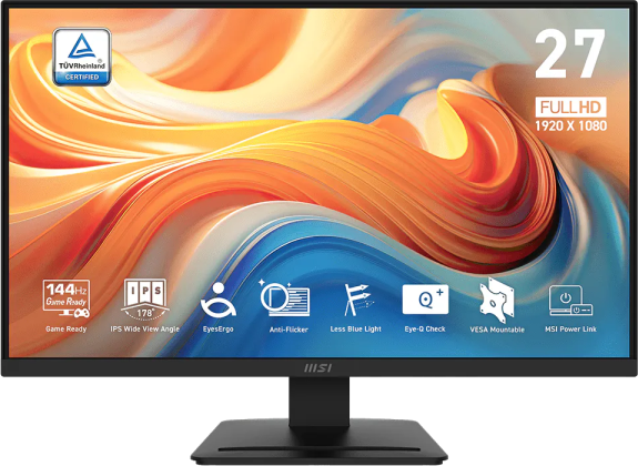 MSI Pro MP273L E14 27IN Fhd 144Hz IPS MSI Pro MP273L E14 27" FHD 144Hz IPS
