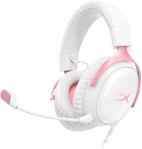 HP Cloud III Auriculares Blanco/Rosa