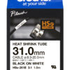 Brother HSE261E 31.0MM B On W Heat Shrink Tape