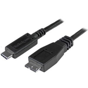 StarTech.com 1m 3 Ft USB 3.1 USB-C To Micro-B Cable