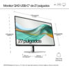 HP Series 5 Pro Monitor QHD USB-C Pro de la serie 5 de 27 pulgadas: 527pu HP Series 5 Pro Monitor QHD USB-C Pro de la serie 5 de 27 pulgadas: 527pu