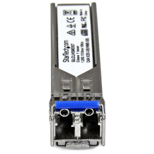 StarTech.com Módulo Transceptor SFP Compatible con Cisco GLC-LH-SMD - 1000BASE-LX/LH - Monomodo 1GbE - SFP Ethernet Gigabit 1Gb - LC - 10km - 1310nm - Cisco Firepower/ASR920/ IE2000 DDM