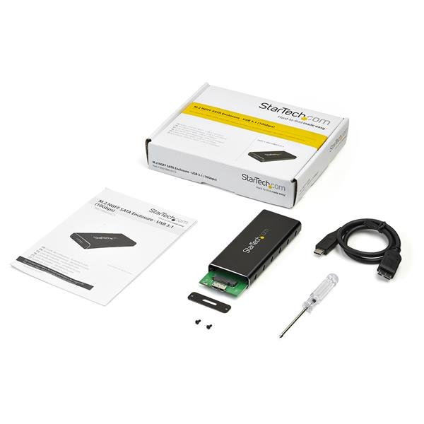 StarTech.com Cofre M.2 Ngff A USB 3.1 USB-C