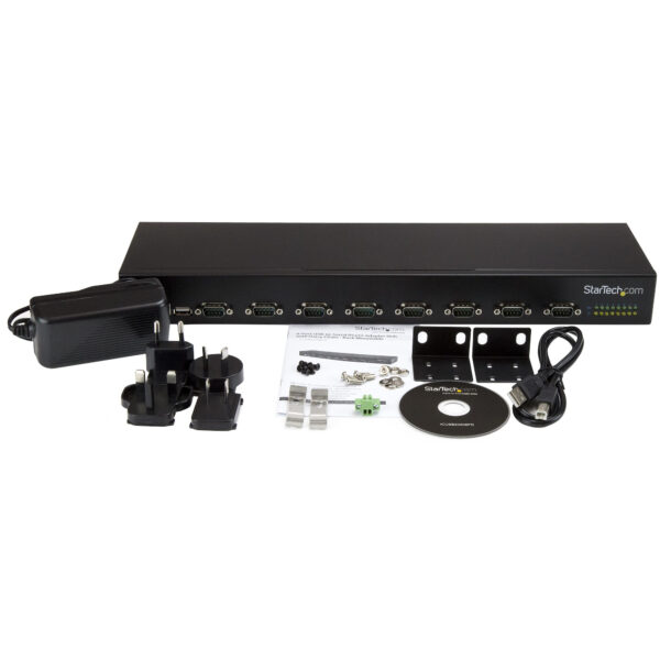 StarTech.com 8 Port USB To Serial RS232 Adapter Hub