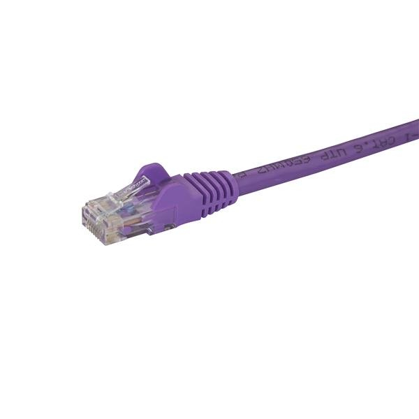 StarTech.com Cable De Red 3m Purpura Cat6 Sin Enganch StarTech.com Cable De Red 3m Purpura Cat6 Sin Enganch