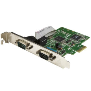StarTech.com Tarjeta Serie Pci Express 2 Puertos DB9