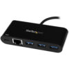 StarTech.com USB-C To Gbe Adapter W/ 3-Port USB Hub