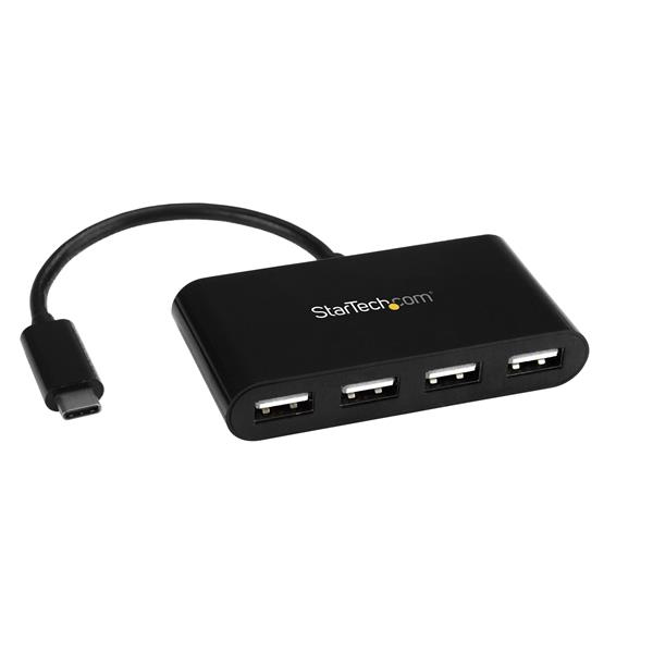 StarTech.com 4 Port USB C Hub - C To 4x A - USB 2.0 StarTech.com 4 Port USB C Hub - C To 4x A - USB 2.0