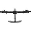 StarTech.com Triple Monitor Stand - Steel & Aluminum