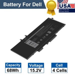 Batería Notebook 3 Celdas 15,2V-4200mAh Latitude 3451 68Wh