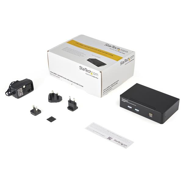StarTech.com 2 Port USB HDMI Kvm Switch W/ Audio