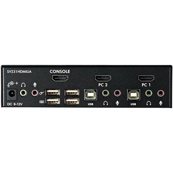 StarTech.com 2 Port USB HDMI Kvm Switch W/ Audio