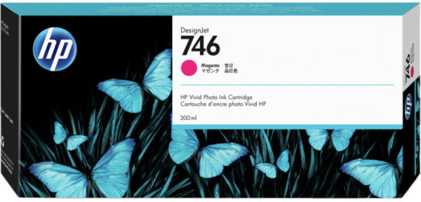 Tinta HP 746 300 Ml Magenta