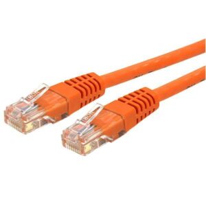 StarTech.com Cable De Red 10,6m Cat6 RJ45 Etl Naranja
