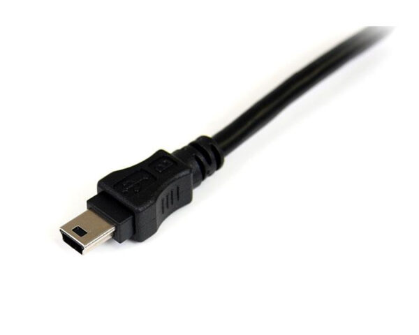 StarTech.com Cable de 1,8m USB 2.0 en Y para Discos Duros Externos - Cable Mini B a 2x USB A