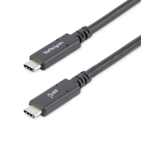 StarTech.com USB C To USB C Cable - 6 Ft / 1.8m - 5A